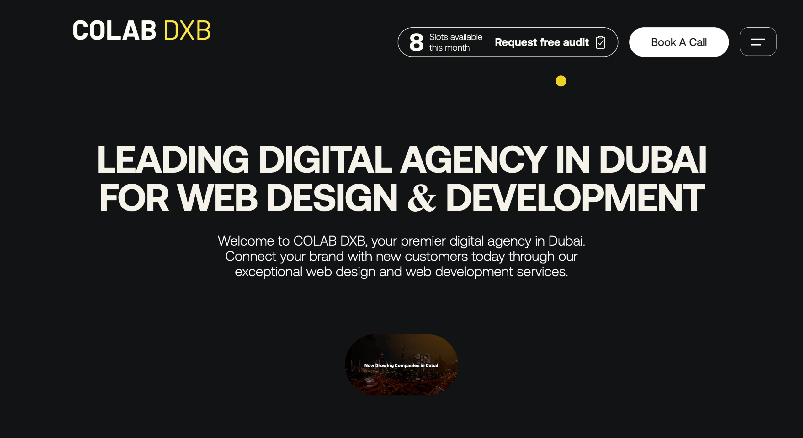 COLAB DXB | Premium Agency Website