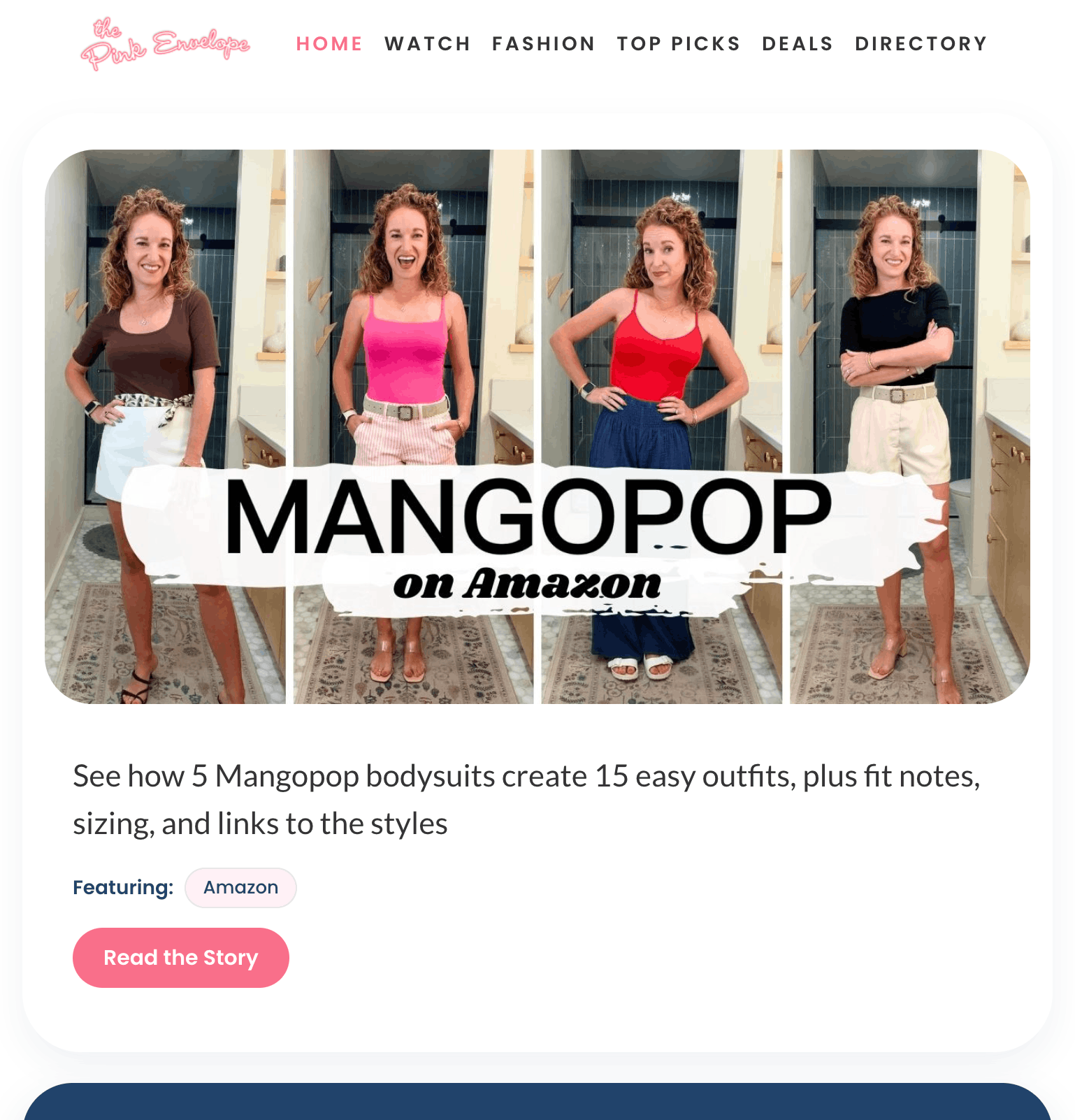 The Pink Envelope | Subscription Box Review Platform tablet view